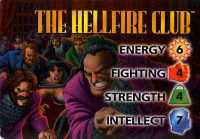 Hellfire Club 4-Grid Character Card